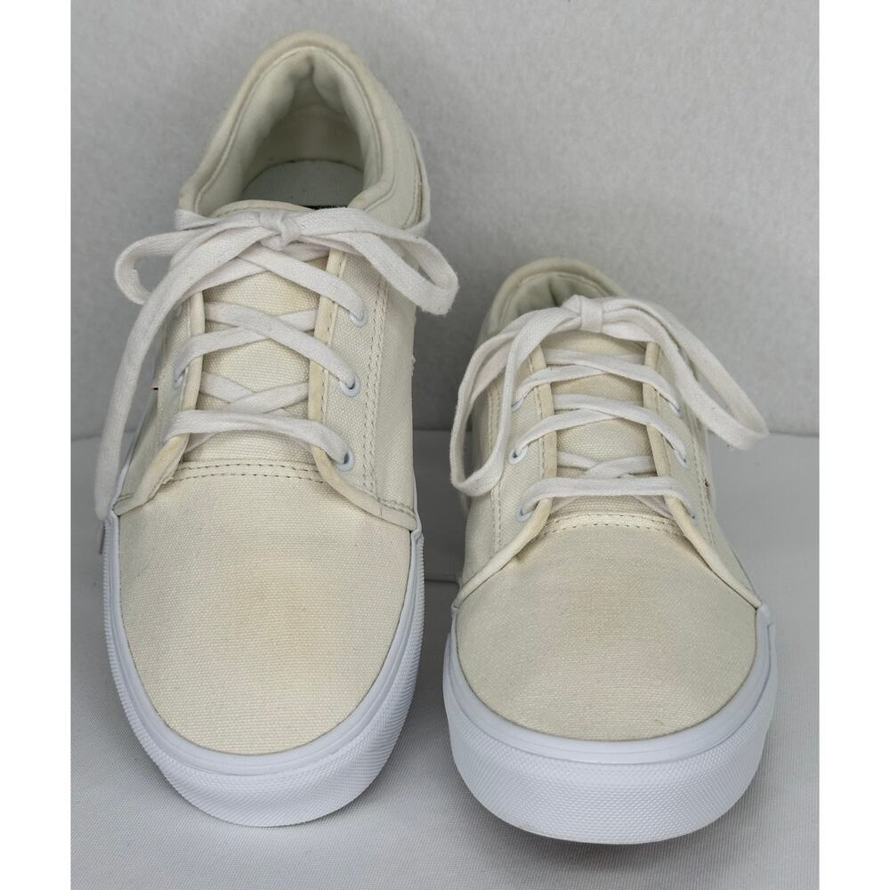 Vans Pro White Off The Wall Cushioned Canvas Low Top Sneakers Youth 6 - Picture 4 of 11